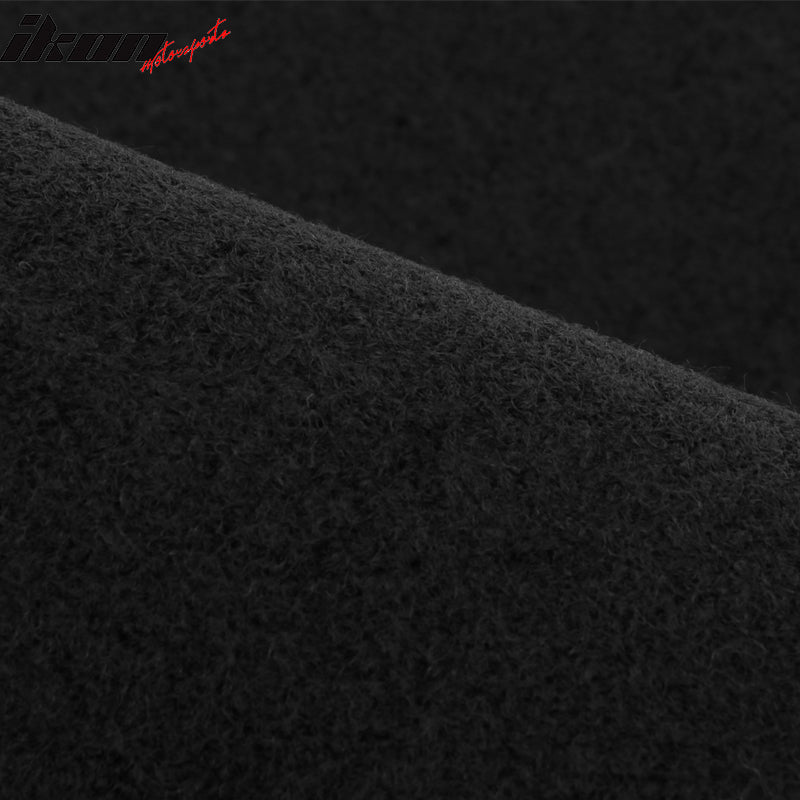 2023-2024 Toyota Prius Prime 4PCS Black Front Floor Mats Carpets Nylon