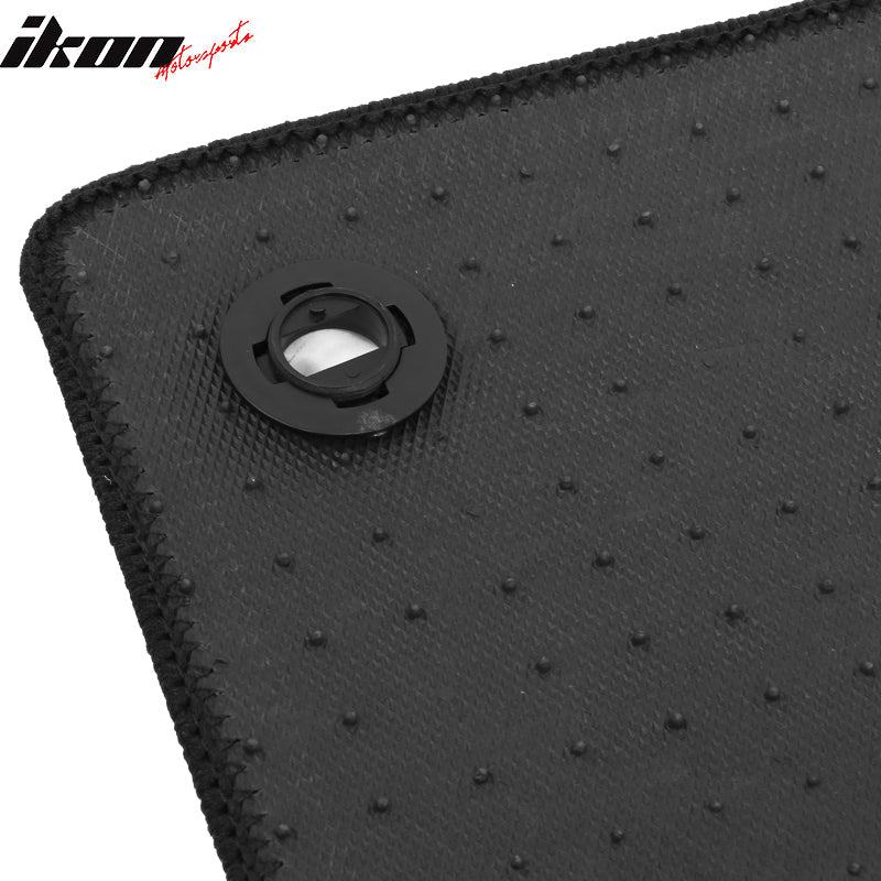 2023-2024 Toyota Prius Prime 4PCS Black Front Floor Mats Carpets Nylon