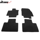 2023-2025 Lexus RX350 RX350h RX450h+ RX500h Black Floor Mats Nylon