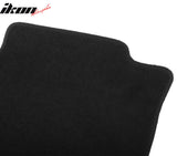 2018-2025 Nissan LEAF OE Black Front Rear Floor Mats Carpets Nylon
