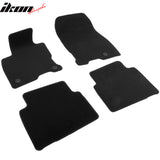 2020-2025 Lincoln Corsair OE Black Front Rear Floor Mats Carpets Nylon