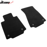 2023-2025 Nissan Z OE Black Front Rear Floor Mats Carpets Nylon