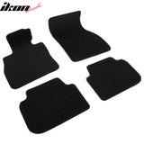 2016-2024 Mini Cooper Clubman F54 Black Front Rear Floor Mats Nylon