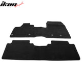 2023-2025 Nissan ARIYA OE Black Front Rear Floor Mats Carpets Nylon
