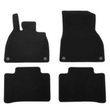 Floor Mats for Benz EQS Sedan V297 2022-2026 OE Style Black Nylon 4PCS
