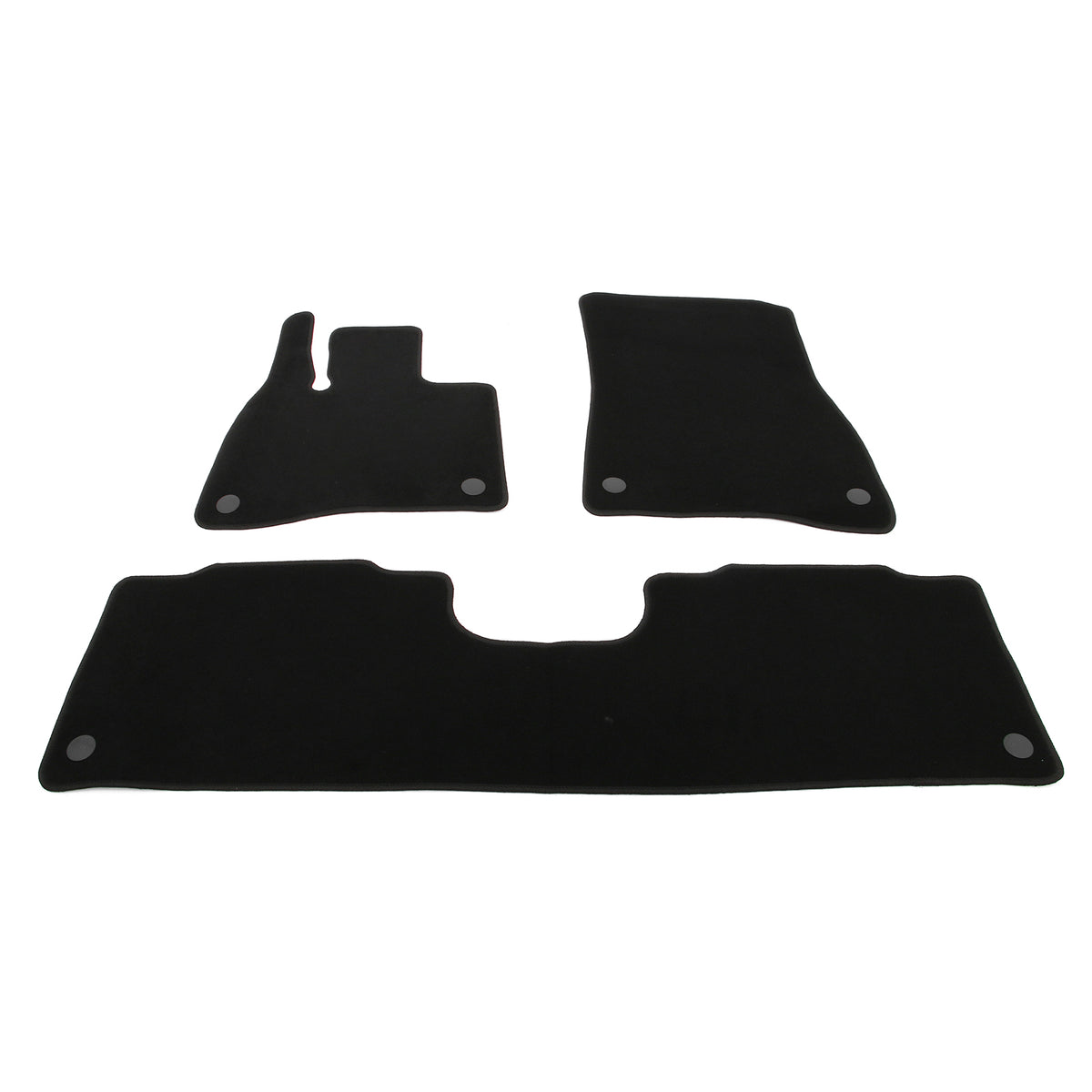 Floor Mats for Benz EQS SUV X296 2023-2026 OE Style Black Nylon 3PCS