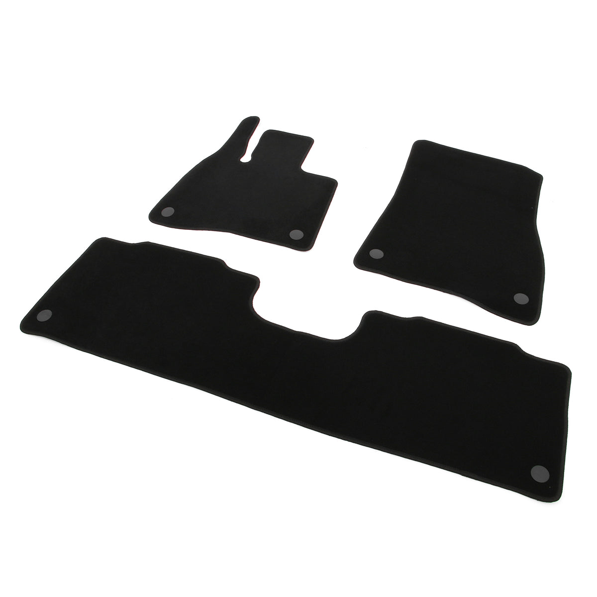 Floor Mats for Benz EQS SUV X296 2023-2026 OE Style Black Nylon 3PCS