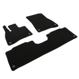 Floor Mats for Benz EQS SUV X296 2023-2026 OE Style Black Nylon 3PCS