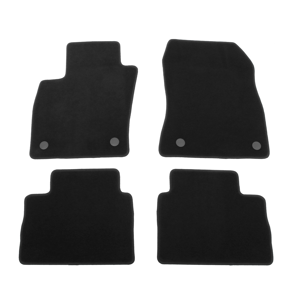 Floor Mats for Nissan Kicks 2025-2026 OE Style Black Nylon 4PCS