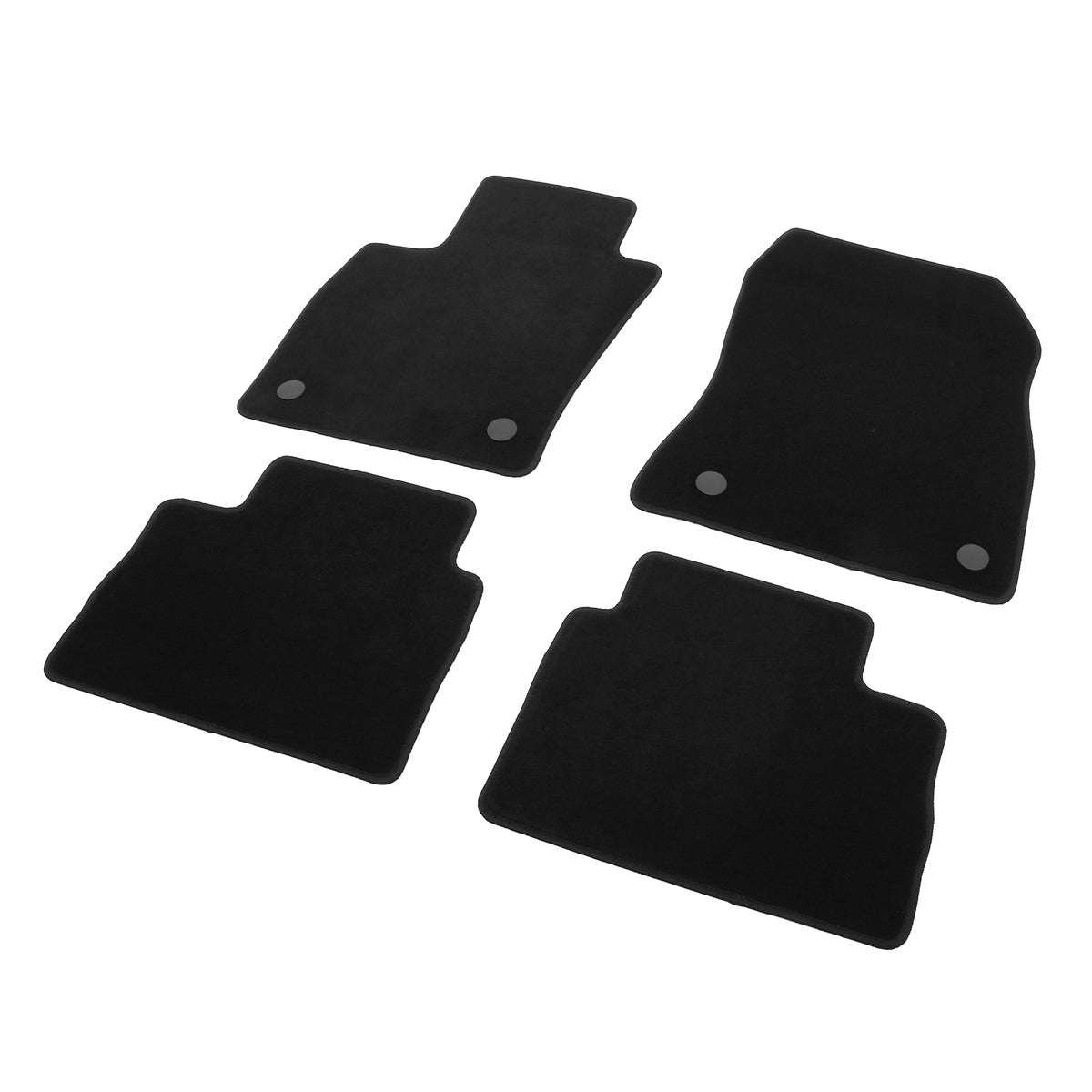Floor Mats for Nissan Kicks 2025-2026 OE Style Black Nylon 4PCS