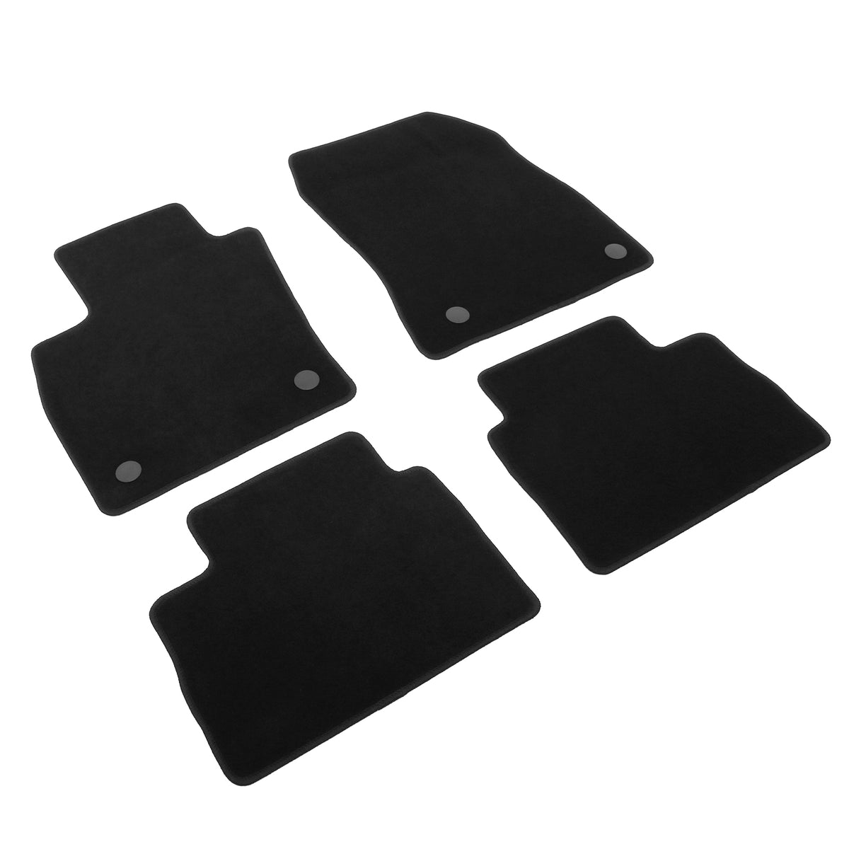 Floor Mats for Nissan Kicks 2025-2026 OE Style Black Nylon 4PCS