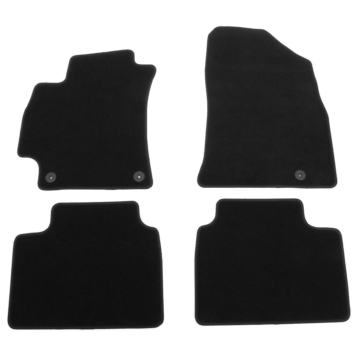 2025-2026 Kia K4 OE Style Black Floor Mats Carpets Nylon 4PCS