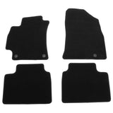 2025-2026 Kia K4 OE Style Black Floor Mats Carpets Nylon 4PCS