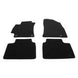 2025-2026 Kia K4 OE Style Black Floor Mats Carpets Nylon 4PCS