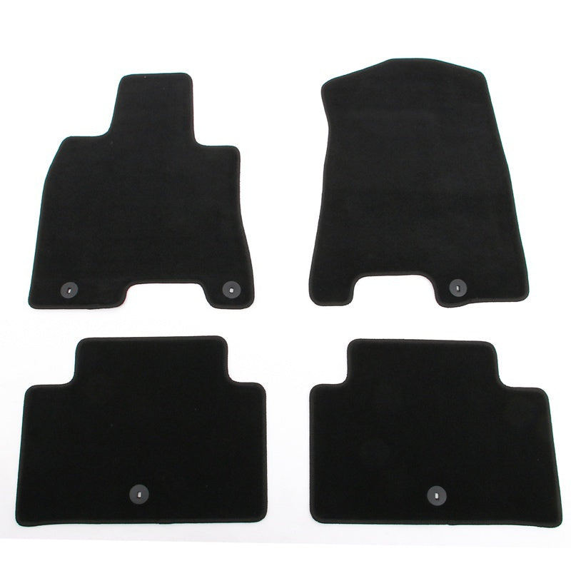 Floor Mats Carpets for Genesis GV70 2022-2026 OE Style Black Nylon 4PCS
