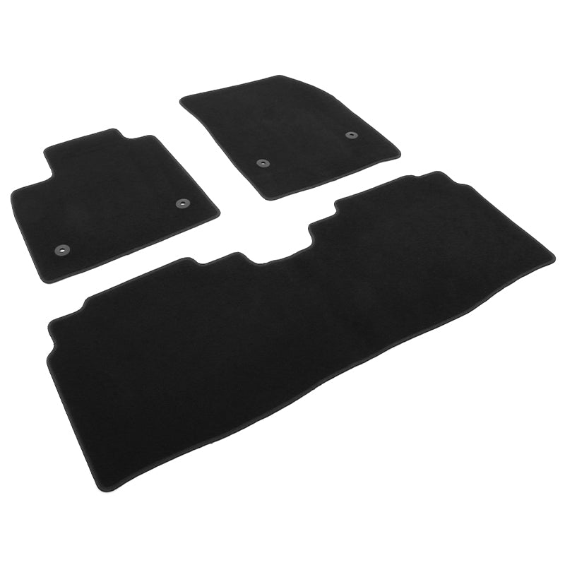 OE Style Black Floor Mats for Acura ZDX 2024-2025 Carpets Nylon 3PCS