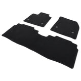 OE Style Black Floor Mats for Acura ZDX 2024-2025 Carpets Nylon 3PCS