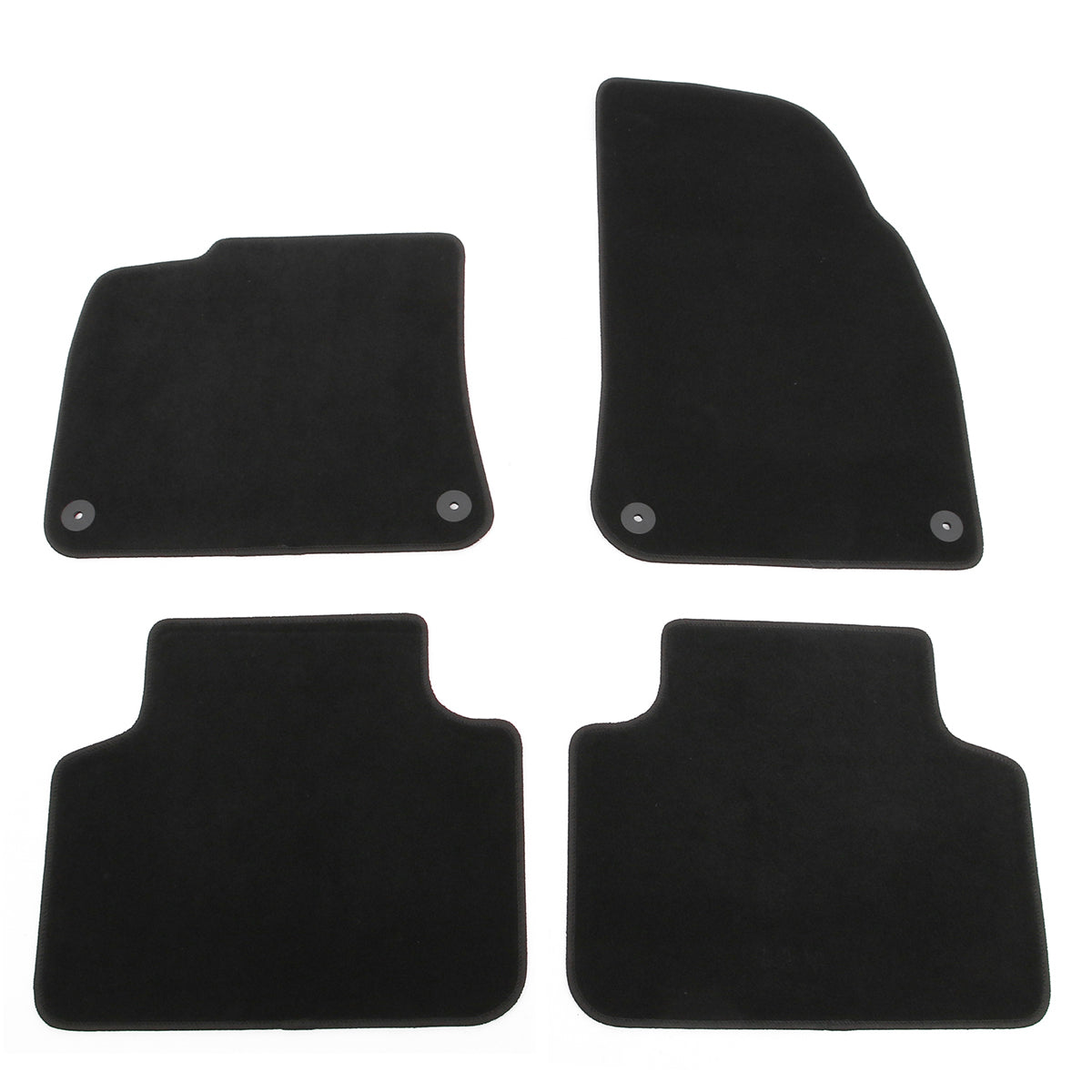 2024-2026 Porsche Cayenne Coupe OE Style Black Floor Mats Nylon 4PCS