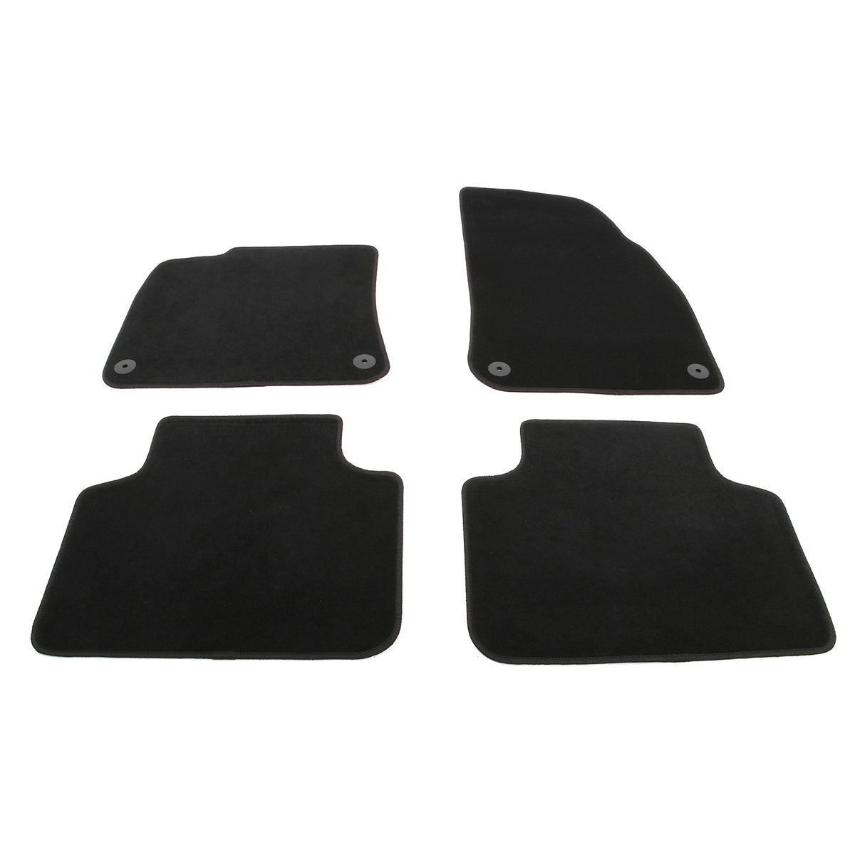 2024-2026 Porsche Cayenne Coupe OE Style Black Floor Mats Nylon 4PCS
