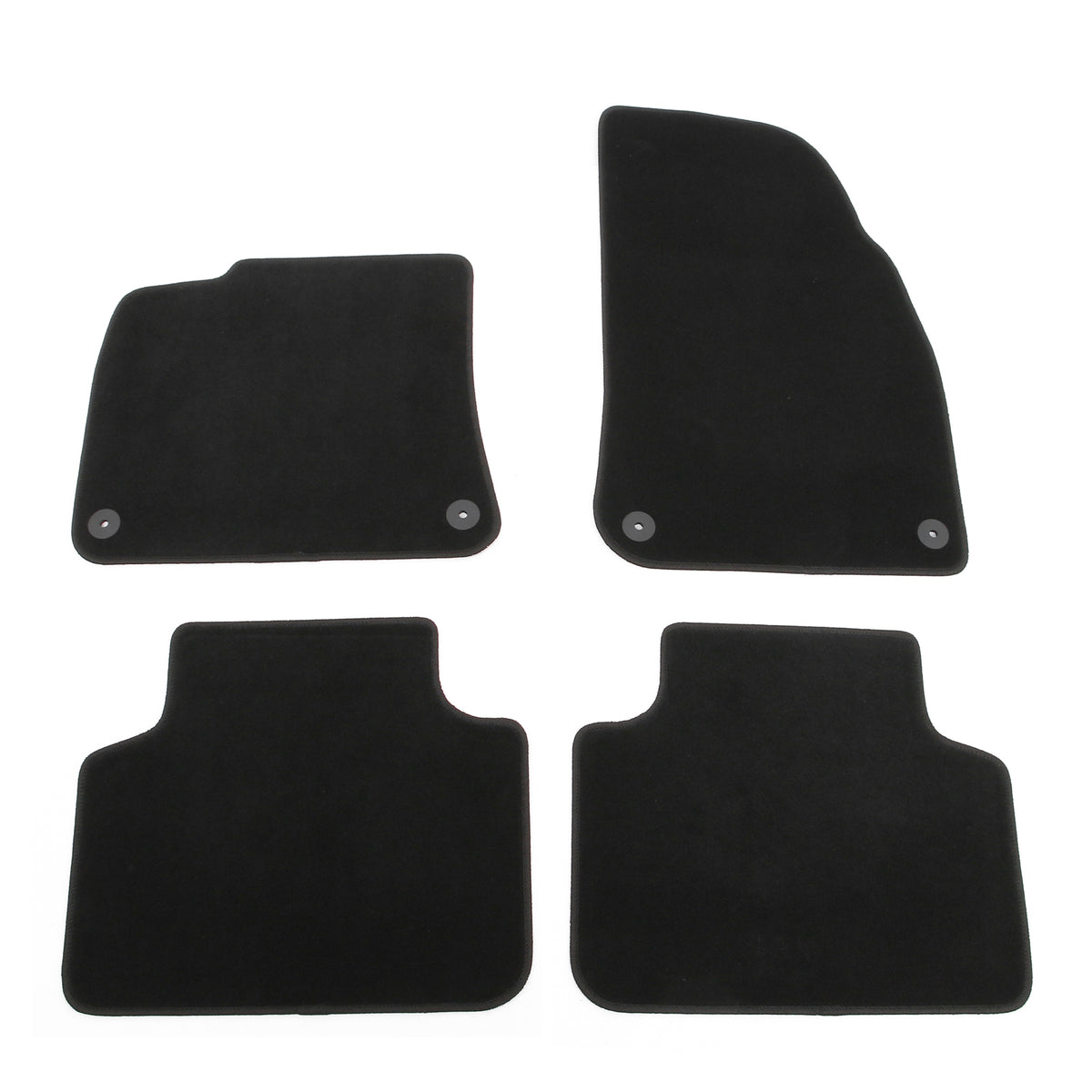 2024-2026 Porsche Cayenne Coupe OE Style Black Floor Mats Nylon 4PCS