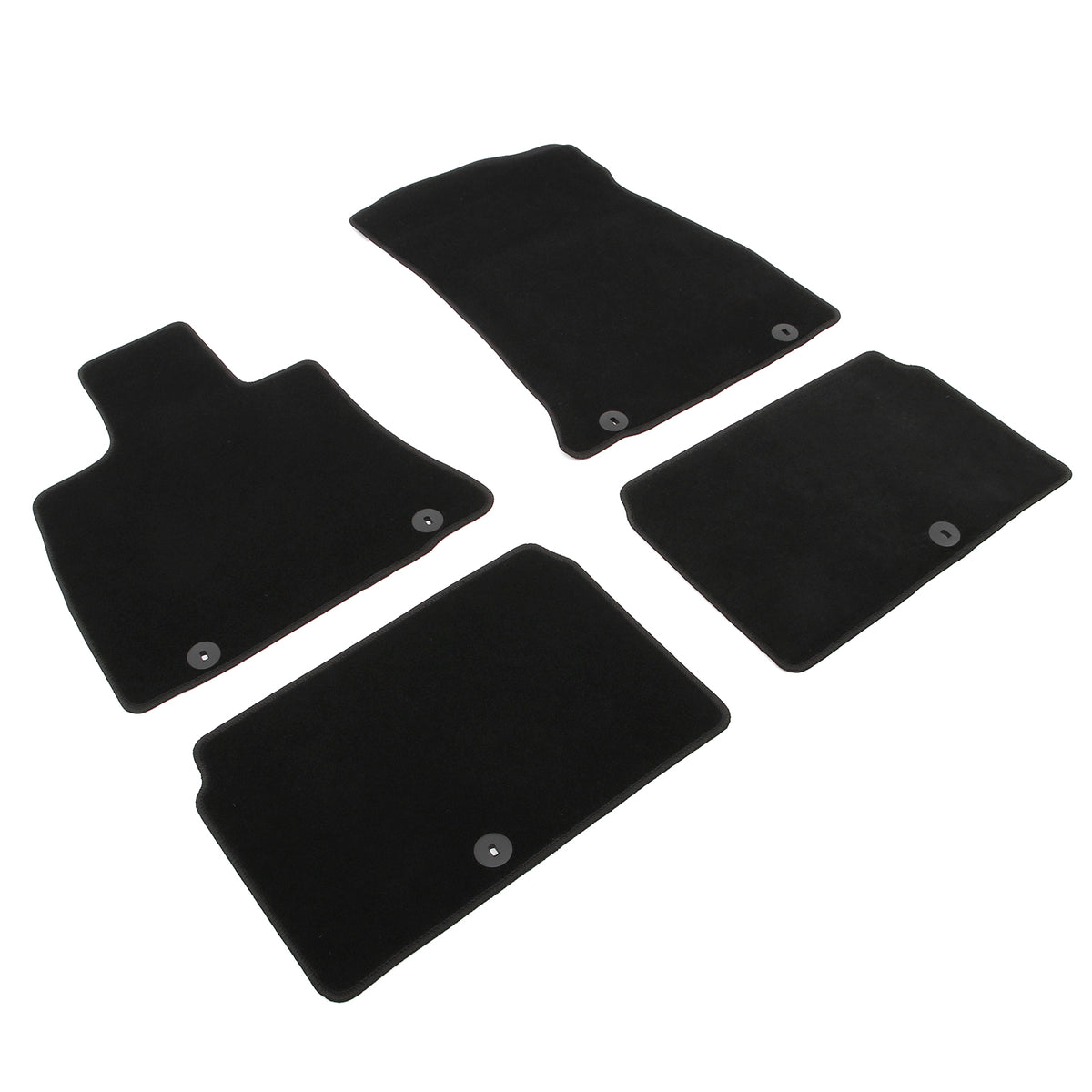 Floor Mats for Genesis Electrified G80 2023-2026 OE Style Black Nylon 4PCS