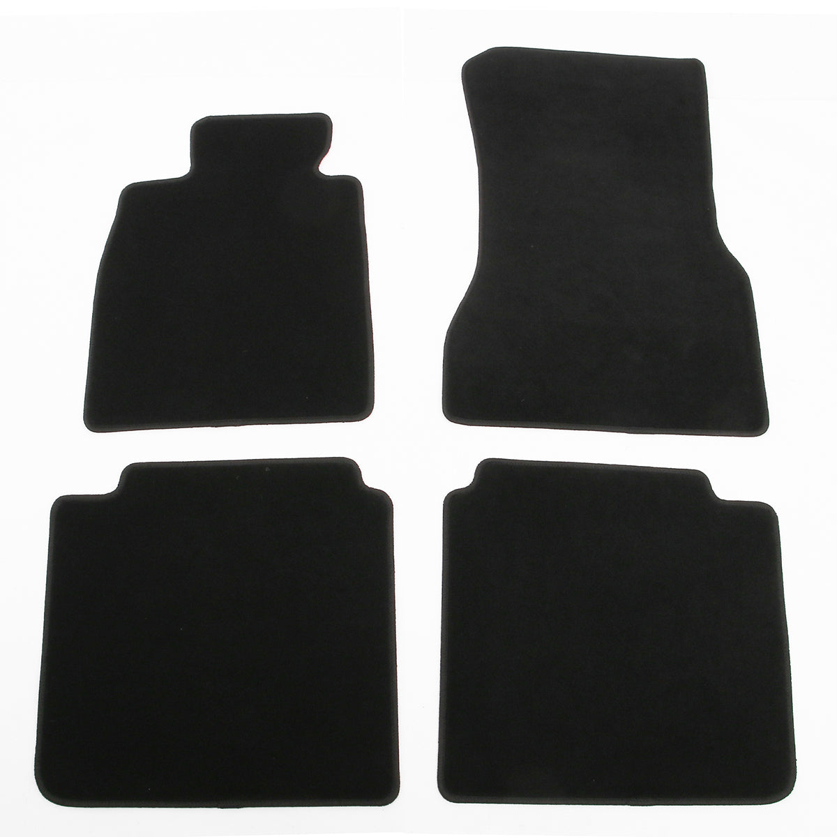 2023-2026 BMW I7 & 750e OE Style Black Floor Mats Carpets Nylon 4PCS