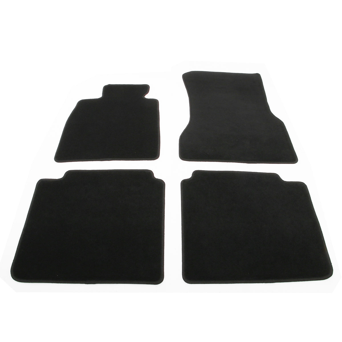 2023-2026 BMW I7 & 750e OE Style Black Floor Mats Carpets Nylon 4PCS