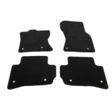 2018-2026 Range Rover Velar 17-26 Jaguar F-Pace Black Floor Mats Nylon