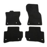 2018-2026 Range Rover Velar 17-26 Jaguar F-Pace Black Floor Mats Nylon