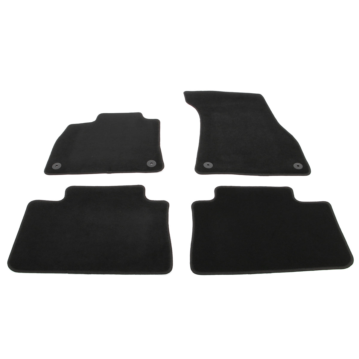 2021-2025 Audi SQ8 Q8 e-tron Sportback OE Style Black Floor Mats Nylon