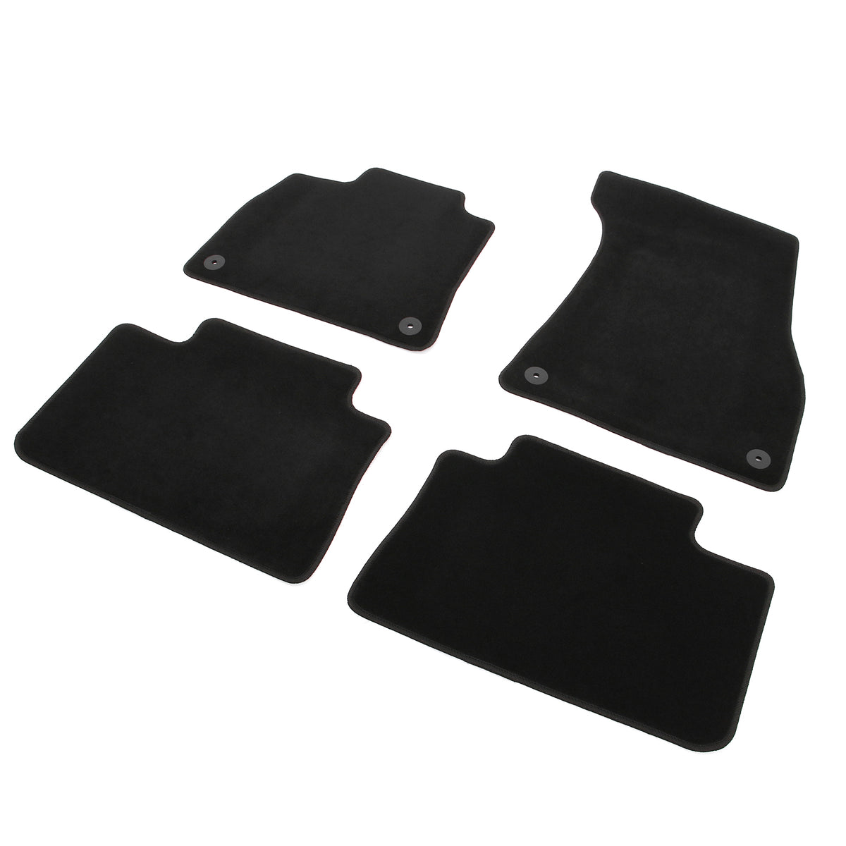 2021-2025 Audi SQ8 Q8 e-tron Sportback OE Style Black Floor Mats Nylon
