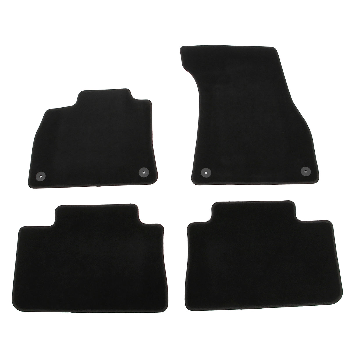2021-2025 Audi SQ8 Q8 e-tron Sportback OE Style Black Floor Mats Nylon