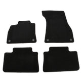 2021-2025 Audi SQ8 Q8 e-tron Sportback OE Style Black Floor Mats Nylon