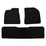 OE Style Black Floor Mats for Lucid Air 2022-2026 Carpets Nylon 3PCS