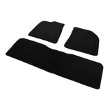 OE Style Black Floor Mats for Lucid Air 2022-2026 Carpets Nylon 3PCS