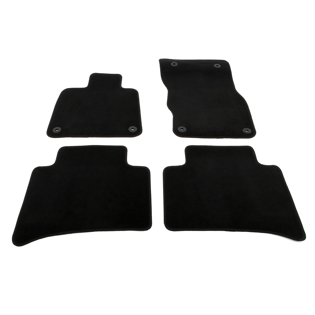 OE Style Black Floor Mats for Maserati Grecale 2023-2026 Carpets Nylon 4PC