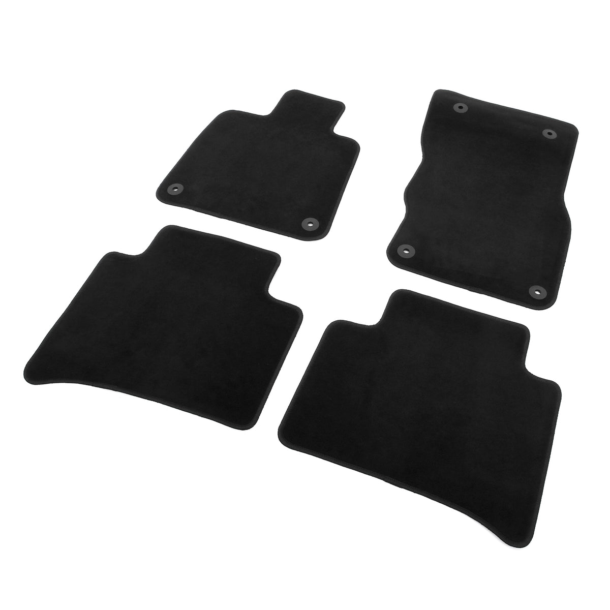 OE Style Black Floor Mats for Maserati Grecale 2023-2026 Carpets Nylon 4PC