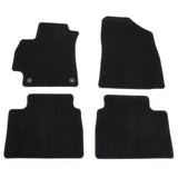 Floor Mats Carpets for Hyundai Elantra 2021-2026 OE Style Black Nylon 4PCS