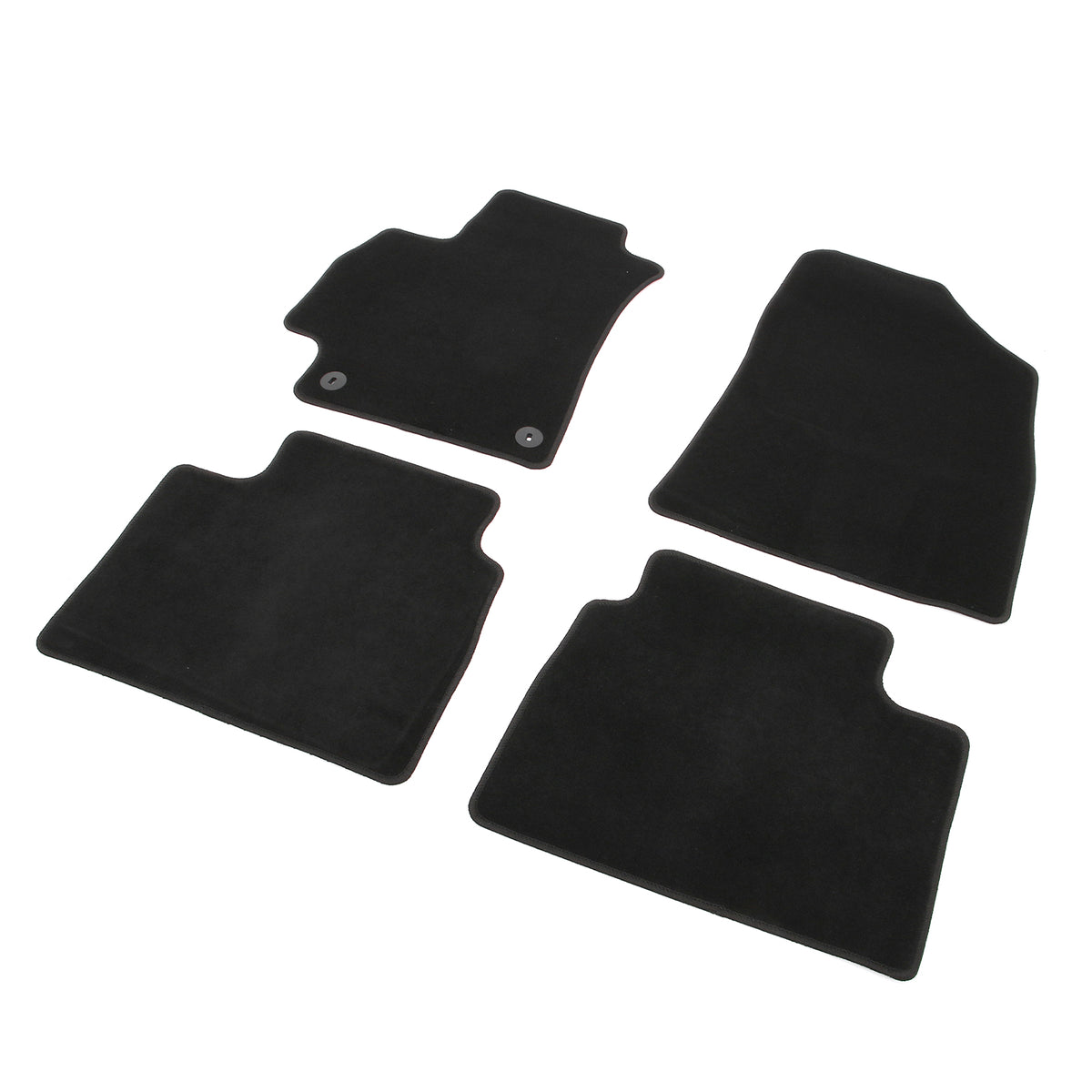 Floor Mats Carpets for Hyundai Elantra 2021-2026 OE Style Black Nylon 4PCS