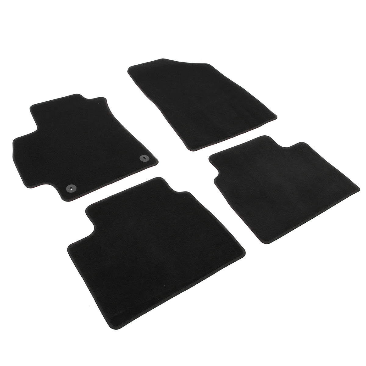 Floor Mats Carpets for Hyundai Elantra 2021-2026 OE Style Black Nylon 4PCS