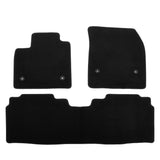 OE Style Black Floor Mats for Cadillac LYRIQ 2023-2026 Carpets Nylon 3PCS