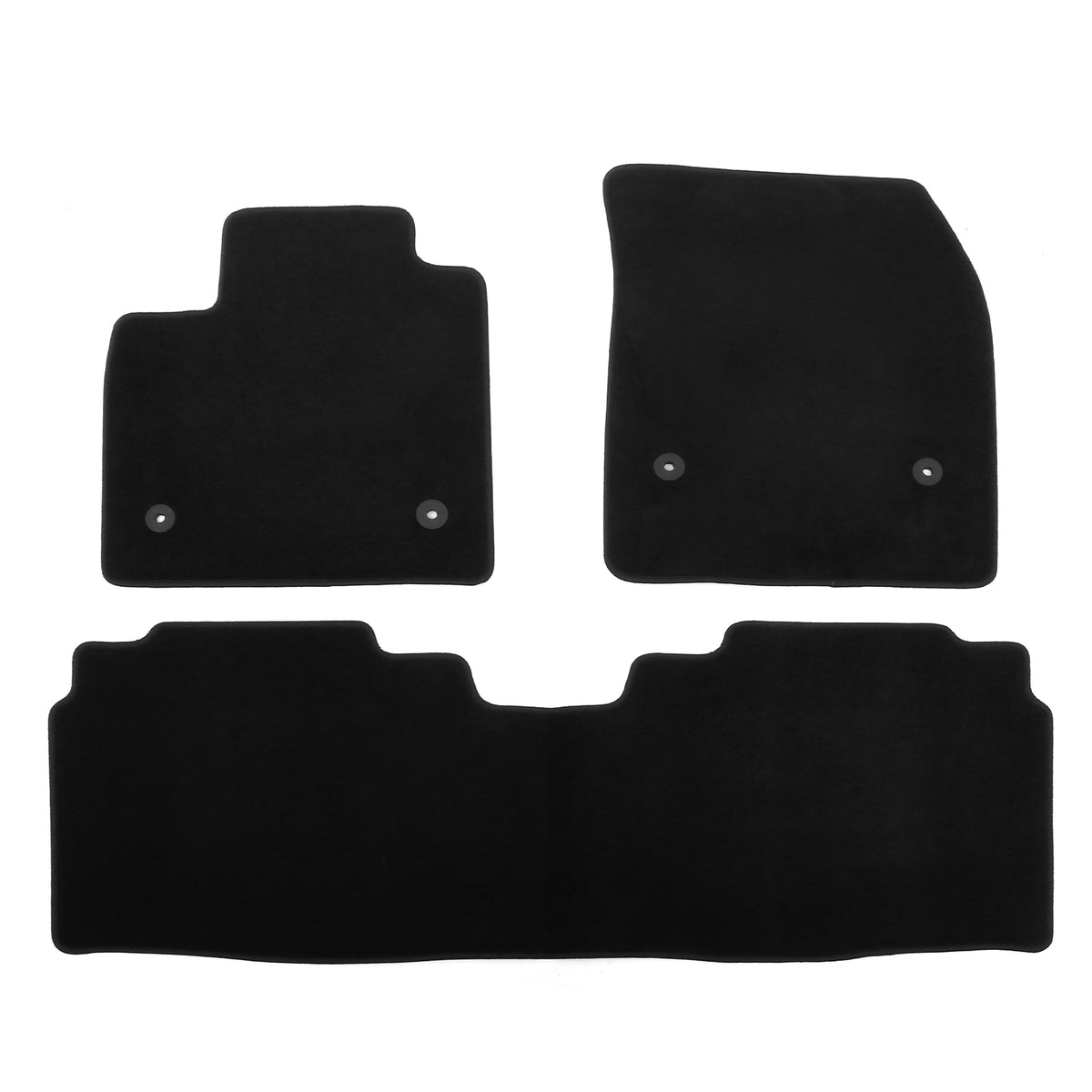 OE Style Black Floor Mats for Cadillac LYRIQ 2023-2026 Carpets Nylon 3PCS