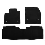 OE Style Black Floor Mats for Cadillac LYRIQ 2023-2026 Carpets Nylon 3PCS