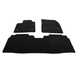 OE Style Black Floor Mats for Cadillac LYRIQ 2023-2026 Carpets Nylon 3PCS