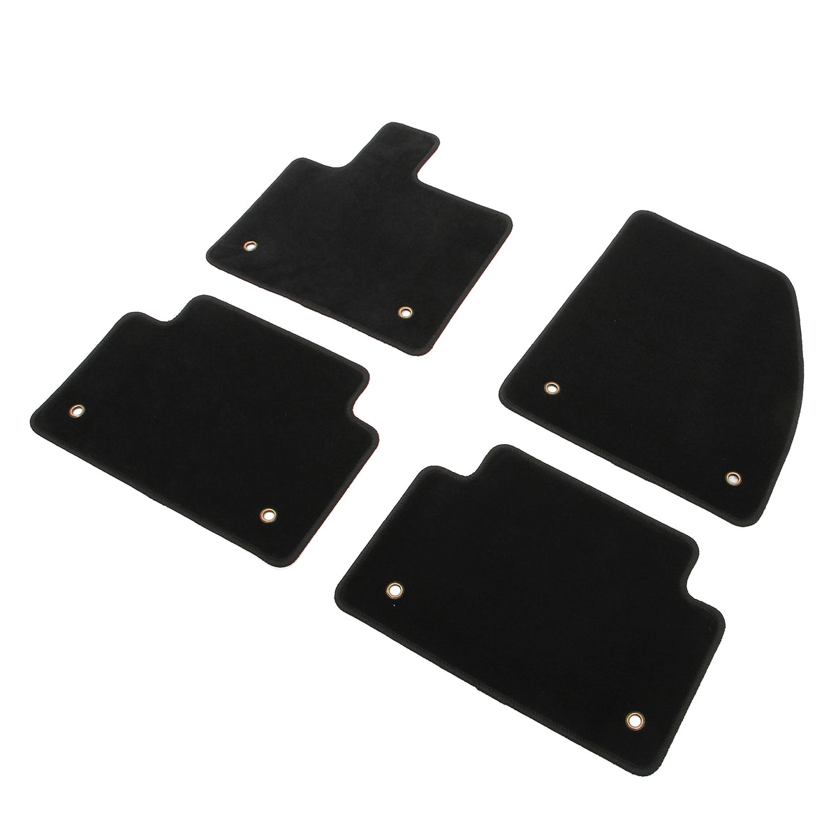 2020-2026 Rover Range Evoque OE Style Black Floor Mats Carpets Nylon