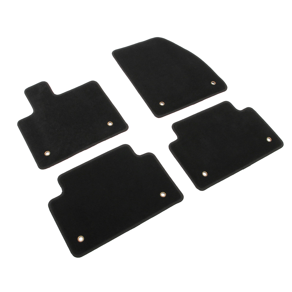 2020-2026 Rover Range Evoque OE Style Black Floor Mats Carpets Nylon