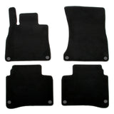 2014-2020 Mercedes-Benz S-Class W222 Sedan Black Floor Mats Nylon 4PCS