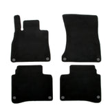 2014-2020 Mercedes-Benz S-Class W222 Sedan Black Floor Mats Nylon 4PCS