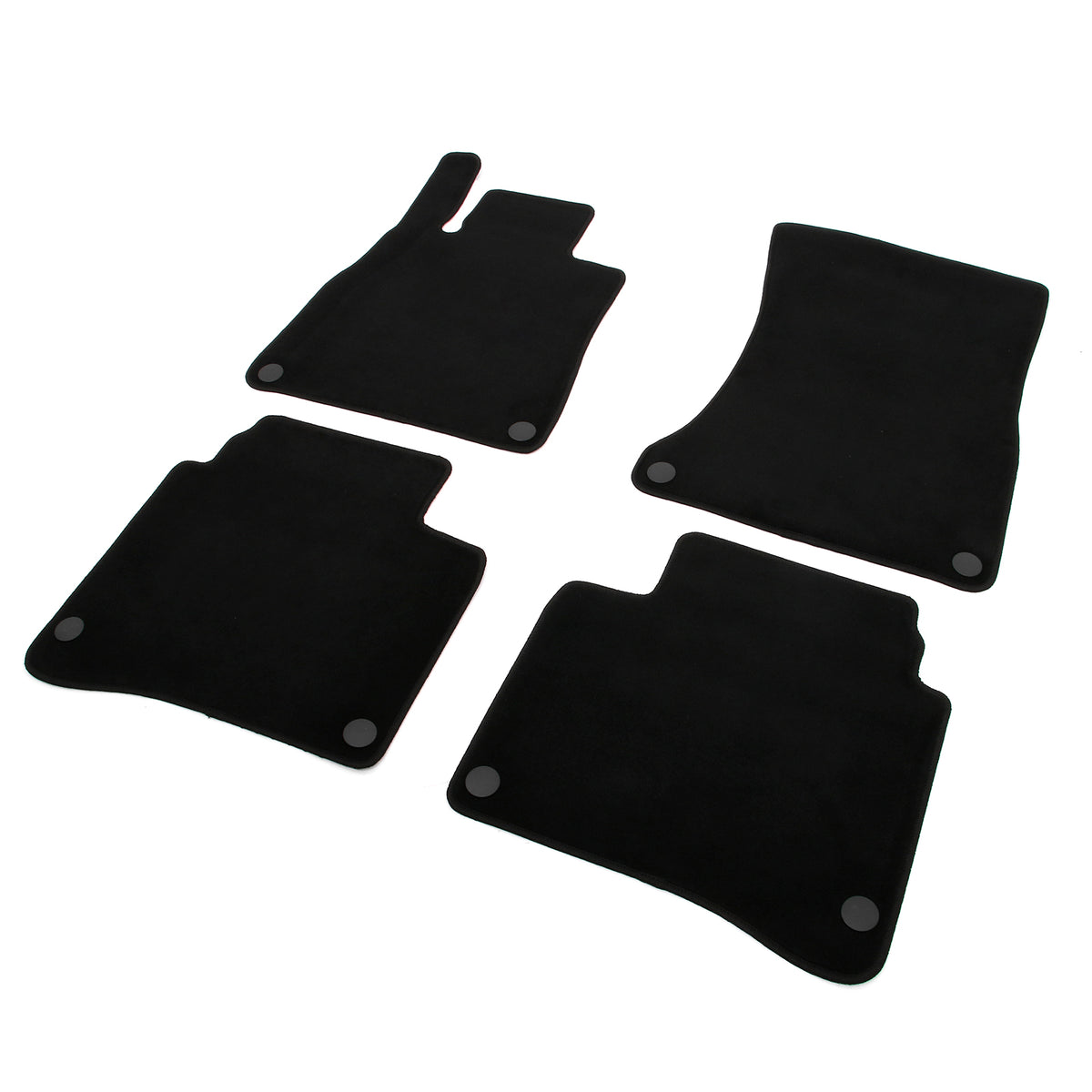 2014-2020 Mercedes-Benz S-Class W222 Sedan Black Floor Mats Nylon 4PCS