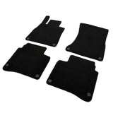 2014-2020 Mercedes-Benz S-Class W222 Sedan Black Floor Mats Nylon 4PCS